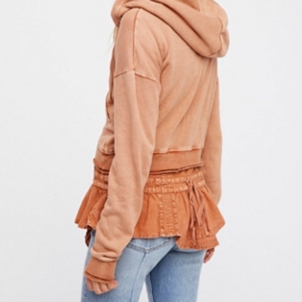 Free People When The World Meets Hoodie